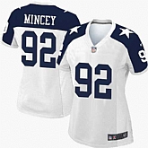 Nike Men & Women & Youth Cowboys #92 Mincey Thanksgiving White Team Color Game Jersey,baseball caps,new era cap wholesale,wholesale hats